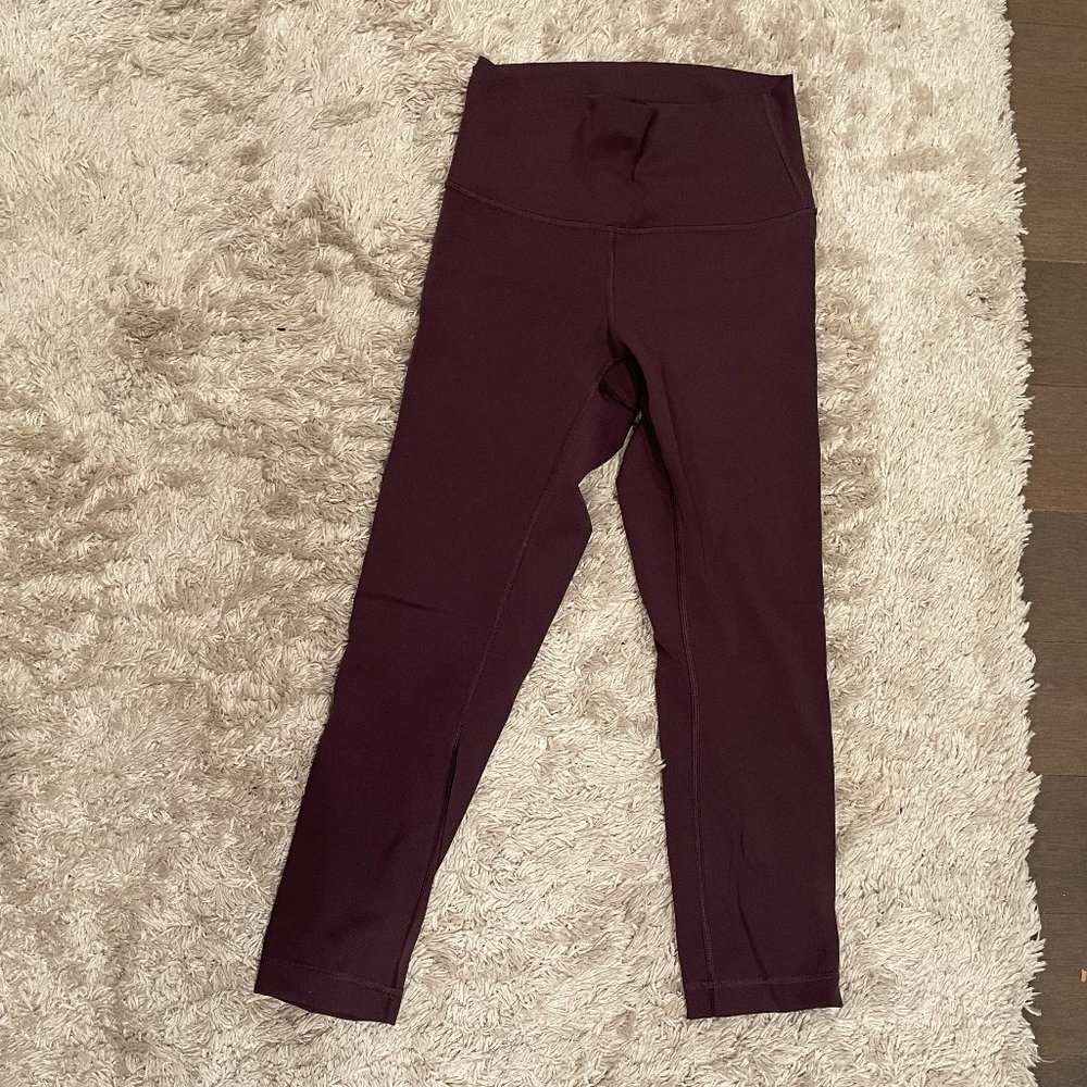 Lululemon Wunder Under High-Rise Crop Legging - Purple